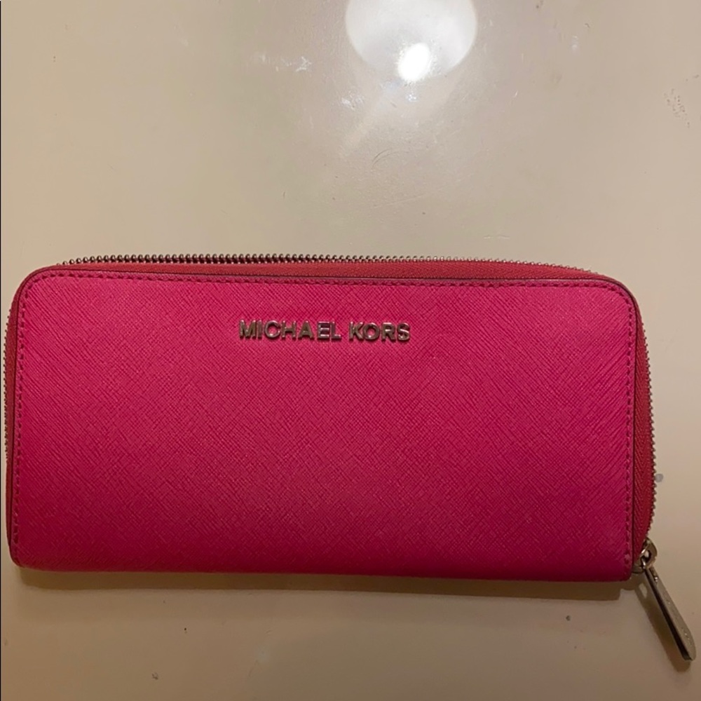 Hot Pink Michael Kors Wallet